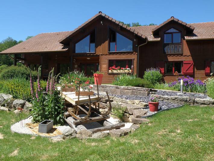 Chambre d’hôte pour 2 personnes, avec jardin dans les Vosges