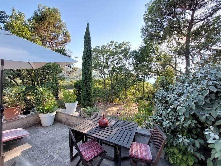 Chambre d’hôte pour 4 personnes, avec jardin dans le Vaucluse