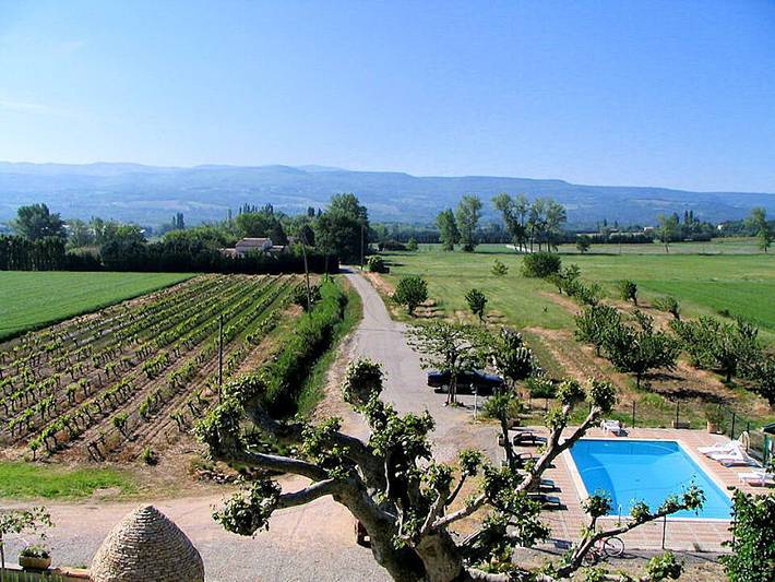 Chambre d’hôte pour 2 personnes, avec piscine et jardin dans le Vaucluse - 4