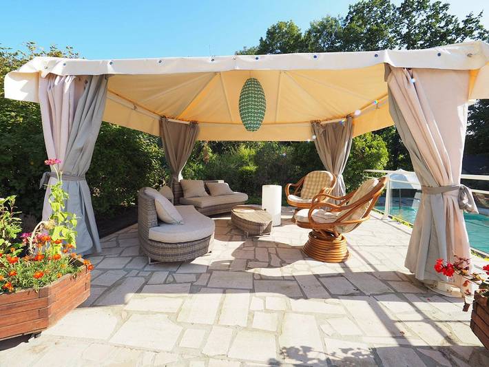 Chambre d’hôte pour 2 personnes, avec jacuzzi et sauna ainsi que piscine et jardin en Normandie - 3