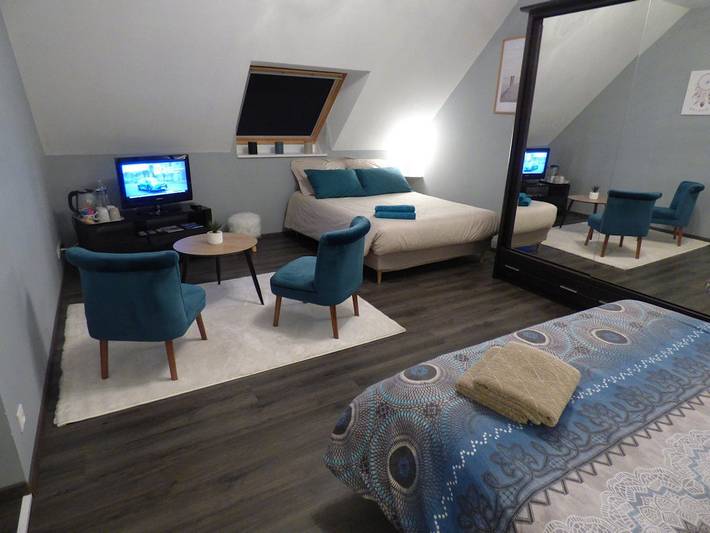 Chambre d’hôte pour 4 personnes, avec jardin et piscine en Normandie - 3