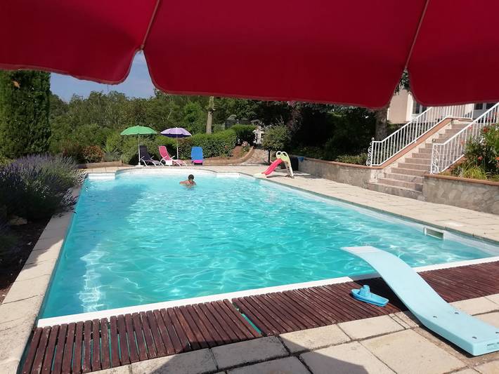 Chambre d’hôte pour 2 personnes, avec jardin et piscine en Ardèche - 2