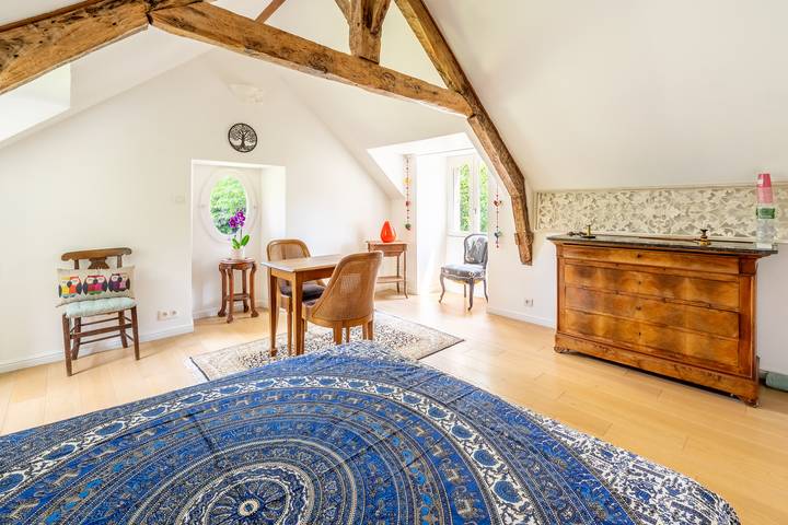 Chambre d’hôte pour 2 personnes, avec jardin et balcon dans Bretagne, France