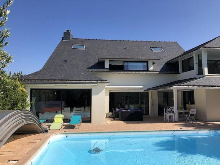 Chambre d’hôte pour 2 personnes, avec sauna ainsi que jardin et piscine dans le Morbihan