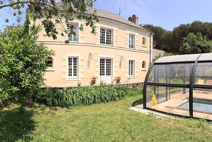 Chambre d’hôte pour 3 personnes, avec piscine et jardin, animaux acceptés en Loire-Atlantique
