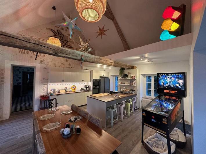 Chambre d’hôte pour 2 personnes, avec piscine ainsi que vue et jardin dans Seine-et-Marne - 4