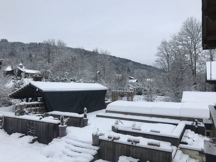 Chambre d’hôte pour 3 personnes, avec jardin ainsi que jacuzzi et piscine en Haute-Savoie
