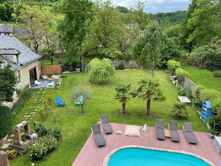 Chambre d’hôte pour 4 personnes, avec jardin et piscine dans l' Aveyron - 3