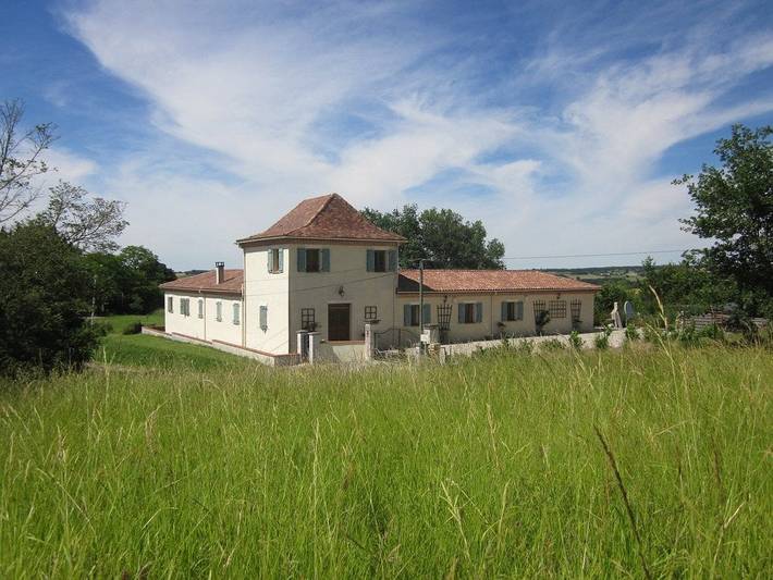 Chambre d’hôte pour 2 personnes, avec piscine et jardin dans le Gers