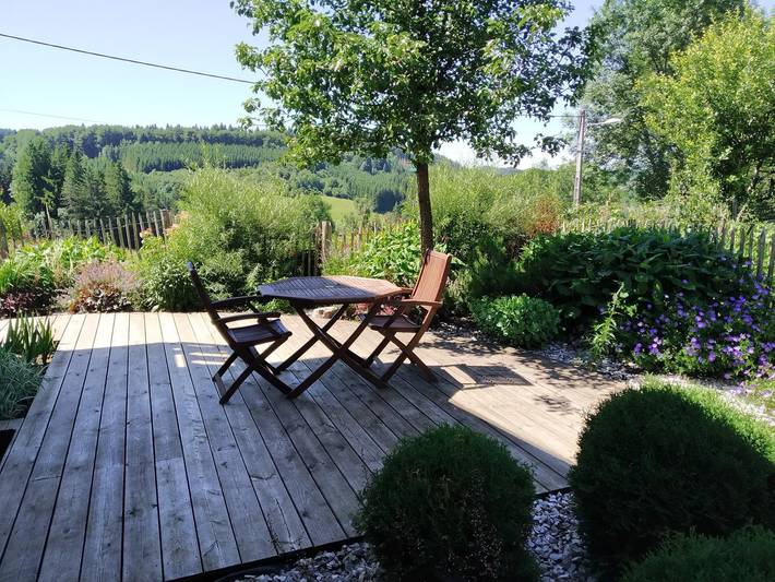 Gîte pour 2 personnes, avec jardin et terrasse dans 
