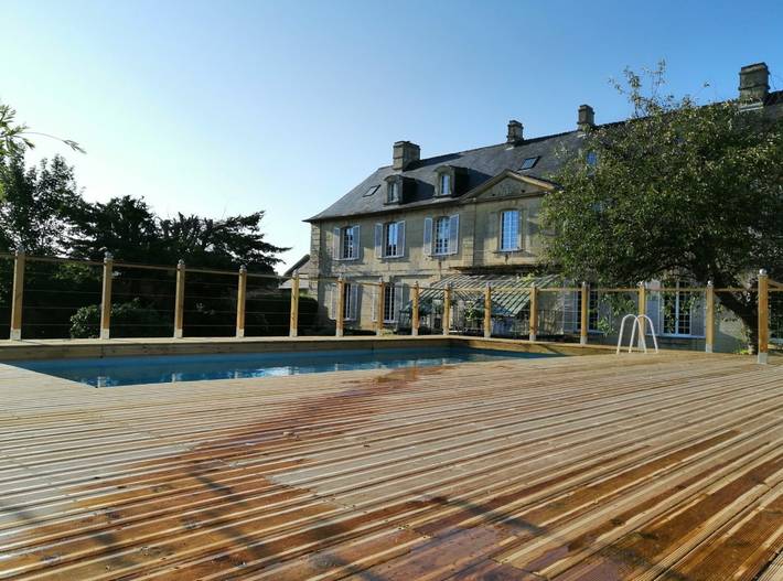 Chambre d’hôte pour 3 personnes, avec piscine et jardin ainsi que jacuzzi et sauna, animaux acceptés dans le Calvados - 3