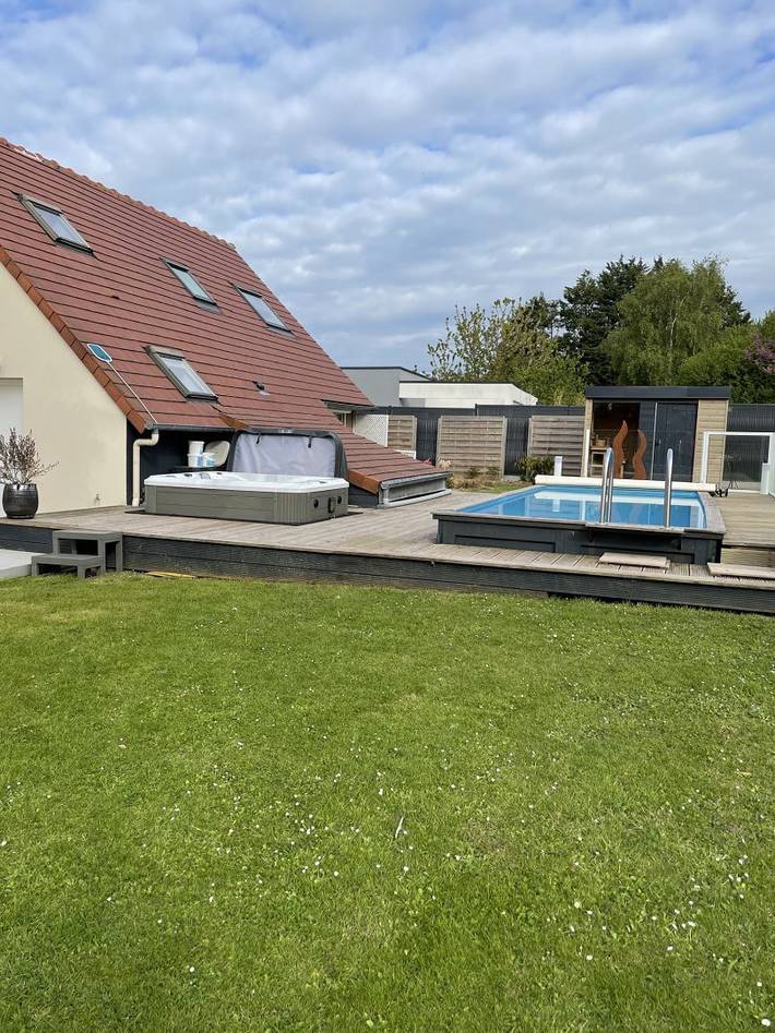 Chambre d’hôte pour 2 personnes, avec piscine ainsi que jacuzzi et jardin dans le Calvados - 4