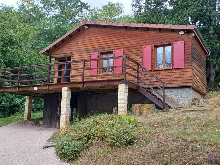 Chalet pour 2 personnes, avec jardin et terrasse dans 