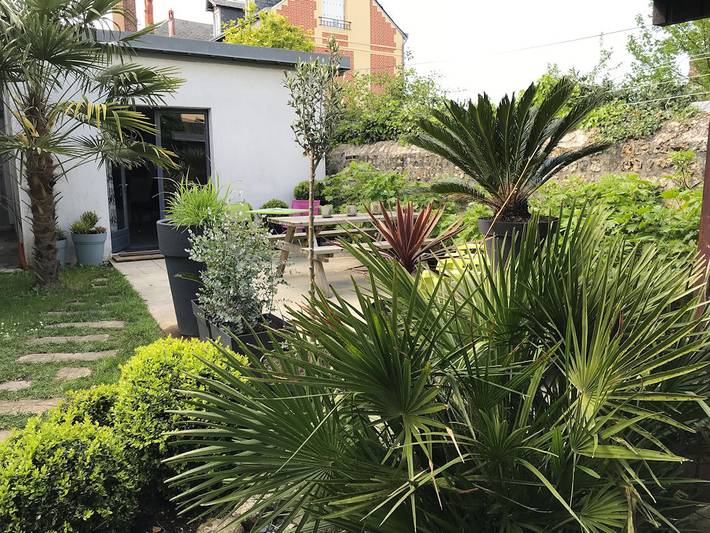 Chambre d’hôte pour 2 personnes, avec jardin dans 