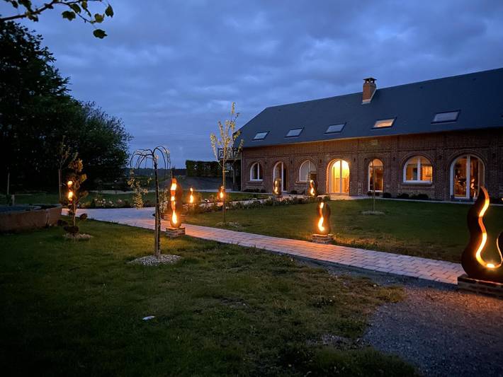 Chambre d’hôte pour 4 personnes, avec sauna et jardin dans 