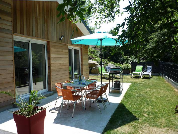 Gîte pour 4 personnes, avec jardin et terrasse dans