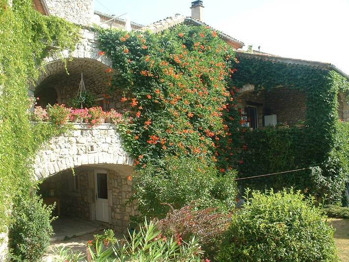 Chambre d’hôte pour 2 personnes, avec terrasse en Ardèche