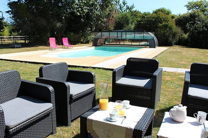 Chambre d’hôte pour 2 personnes, avec jardin et piscine dans le Morbihan - 2
