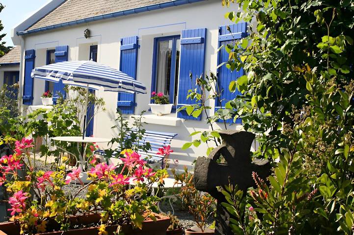 Chambre d’hôte pour 2 personnes, avec jardin dans le Morbihan