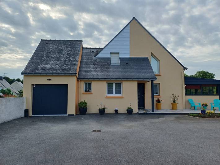 Chambre d’hôte pour 2 personnes, avec jardin dans le Morbihan