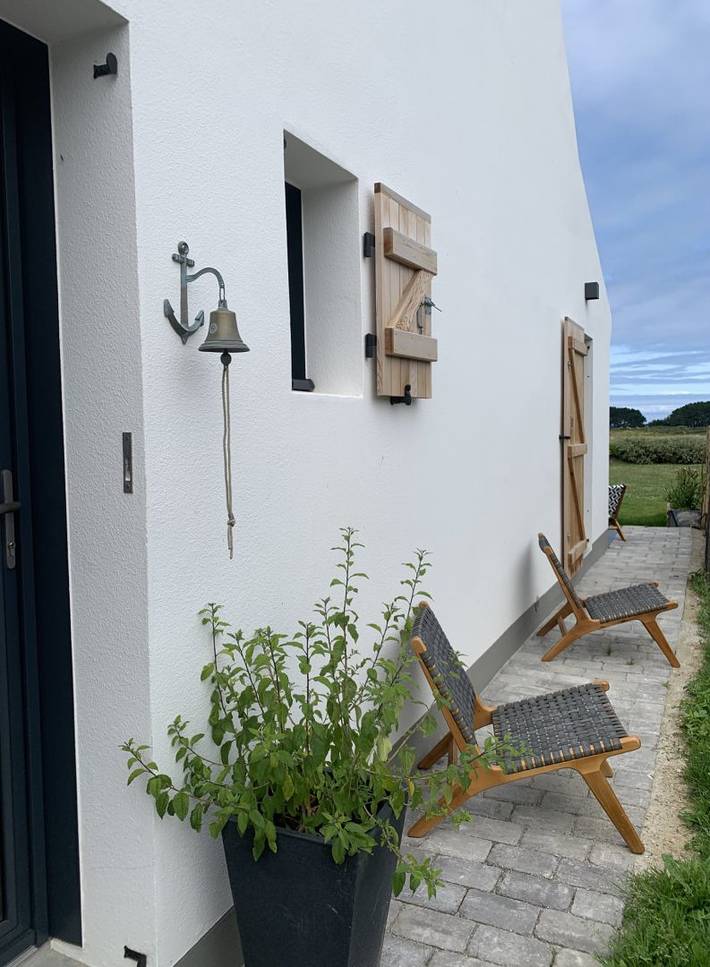 Chambre d’hôte pour 2 personnes, avec piscine et jardin dans le Morbihan