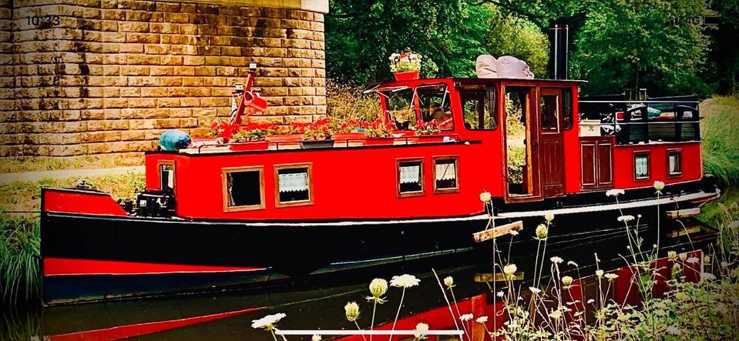 Bateau pour 2 personnes, avec terrasse et vue dans 