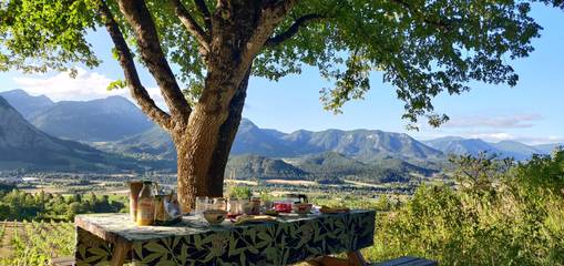 Chambre d’hôte pour 2 personnes, avec jardin dans la Drôme