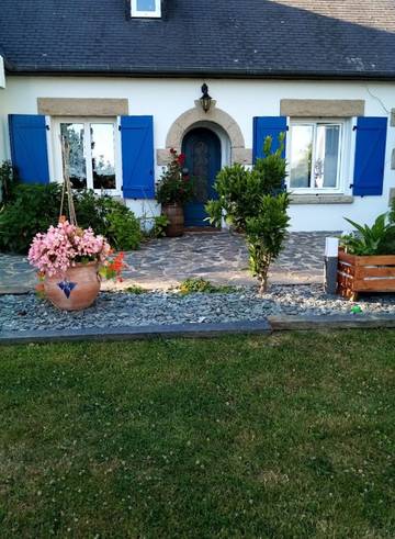 Chambre d’hôte pour 4 personnes, avec jardin en Bretagne