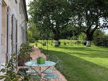 Chambre d’hôte pour 2 personnes, avec piscine et jardin en Charente-Maritime
