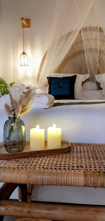 Maison d’hôte pour 2 personnes, avec jardin et vue ainsi que piscine et sauna dans Maine-et-Loire