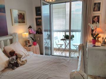 Chambre d’hôte pour 2 personnes, avec balcon à Marseille