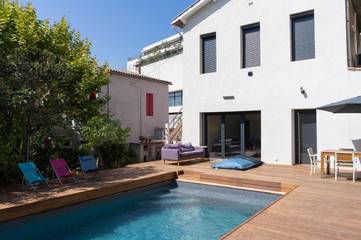 Maison d’hôte pour 2 personnes, avec terrasse et piscine à Marseille
